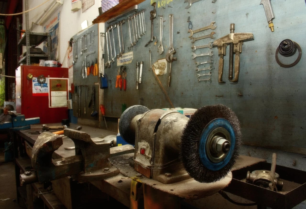 Établi de l’atelier
